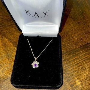 Dog purple pendant 💜